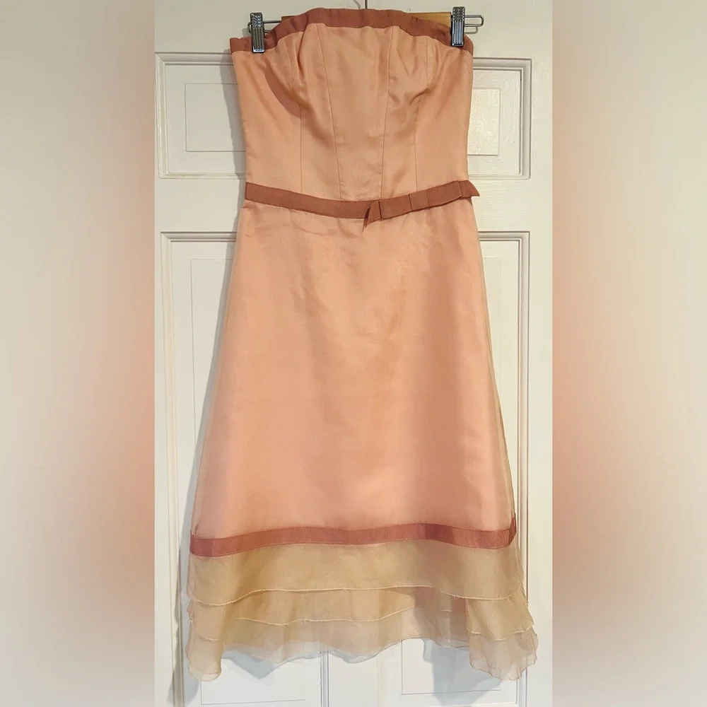 Nicole Miller Pink A-Line Knee-Length Skirt for Work - Picture 1 of 3